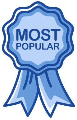 Most Popular ribbon icon