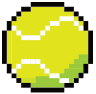Online Tennis Coaching tennis ball logo